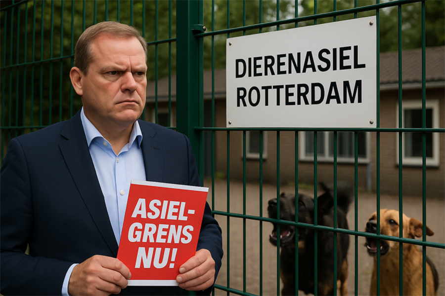 Leefbaar Rotterdam pleit voor strenger asielbeleid dierenasiel Rotterdam