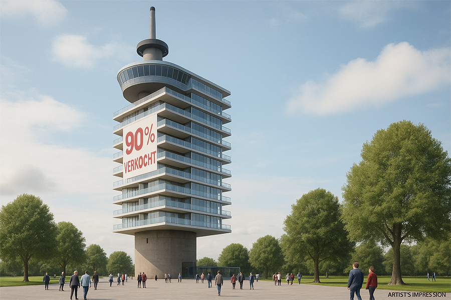 Wonen op de Euromast – wie wil dat nou niet?